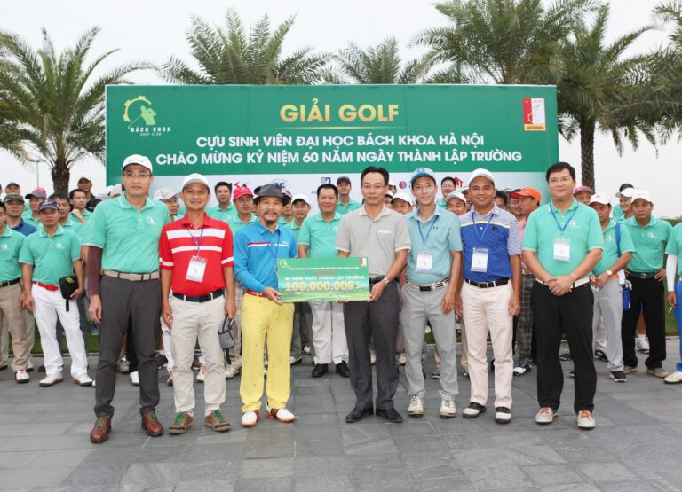 Giải Golf cựu sinh viên ĐH Bách Khoa đã tìm ra chủ nhân các giải thưởng