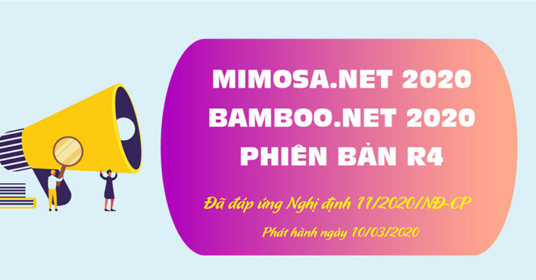 MISA phát hành bản cập nhật đáp ứng Nghị định 11/2020/NĐ-CP cho phần mềm Mimosa và Bamboo