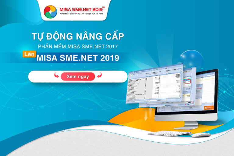 Tự động nâng cấp phần mềm MISA SME.NET 2017 lên MISA SME.NET 2019