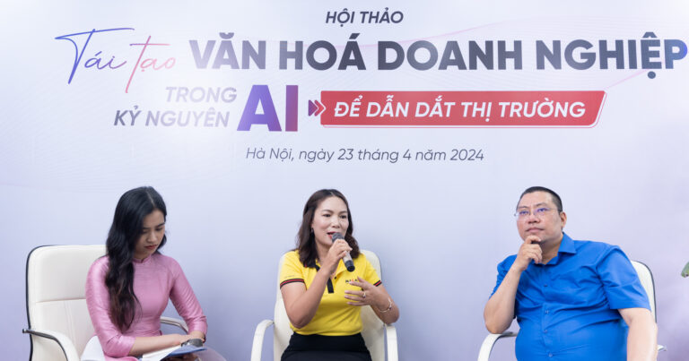 “Doanh nghiệp không tạo dựng văn hóa thì chắc chắn không thể dẫn dắt được thị trường”