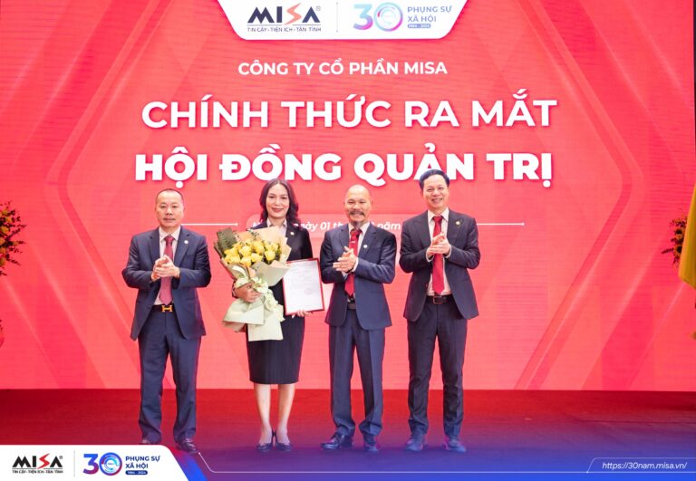 MISA bổ nhiệm bà Đinh Thị Thúy làm Phó Chủ tịch HĐQT